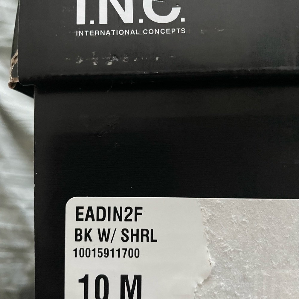 INC Eadin Womens Faux Fur Lined Faux Fur Trim Rain Boot. 10 M - Picture 5 of 5